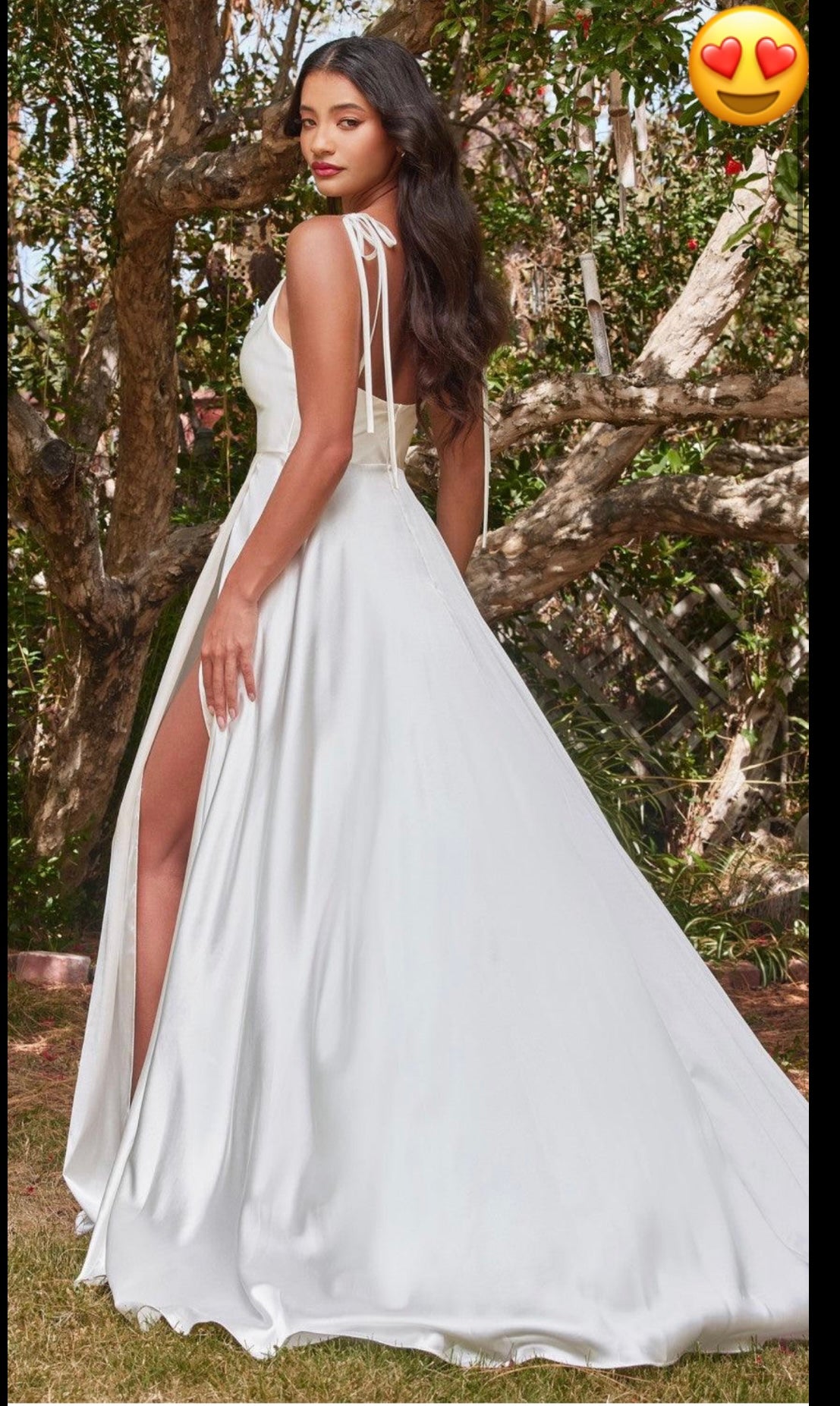 Vestido De Novia Largo elegante