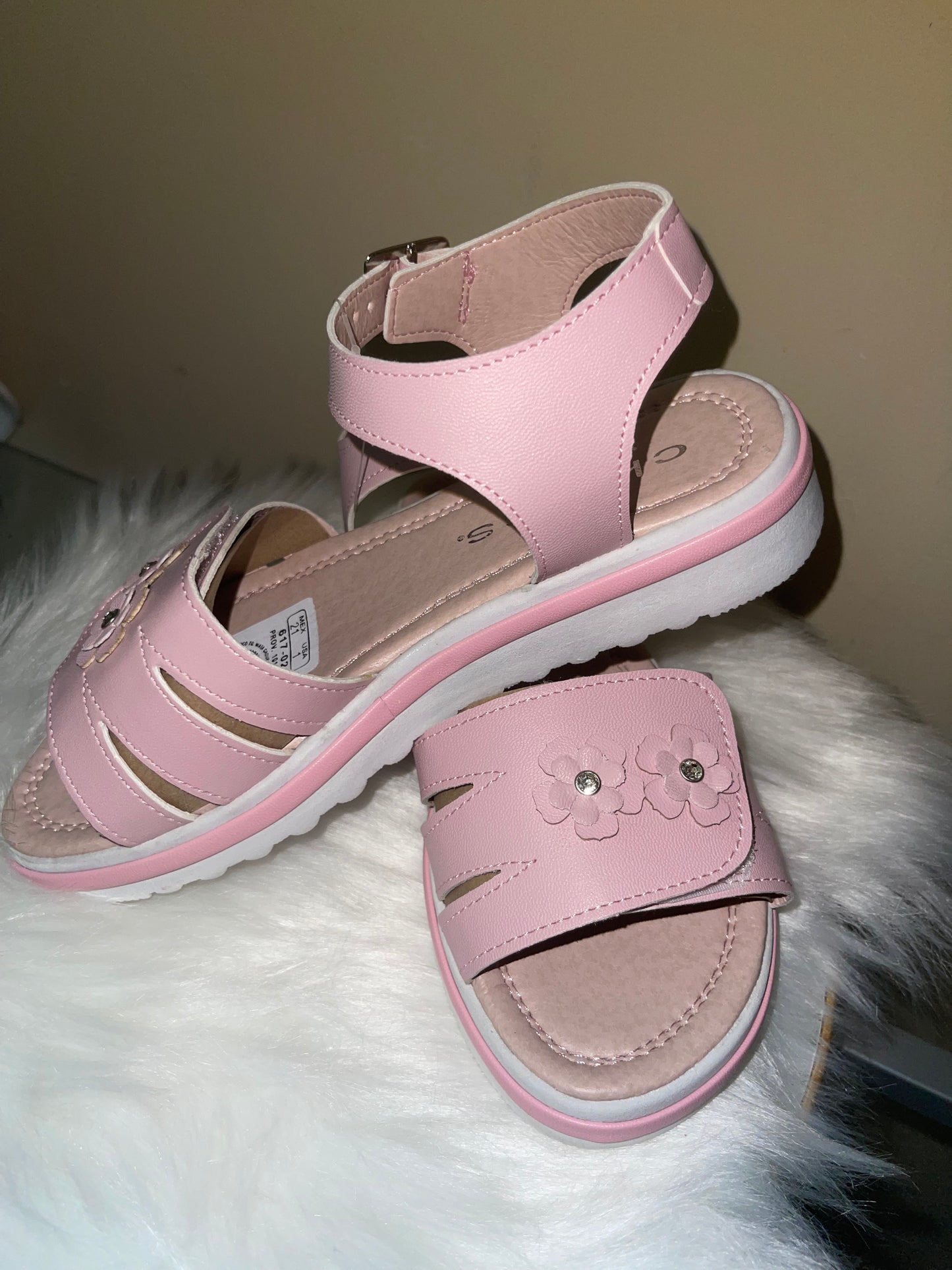 Huaraches para Niñas color Rosa