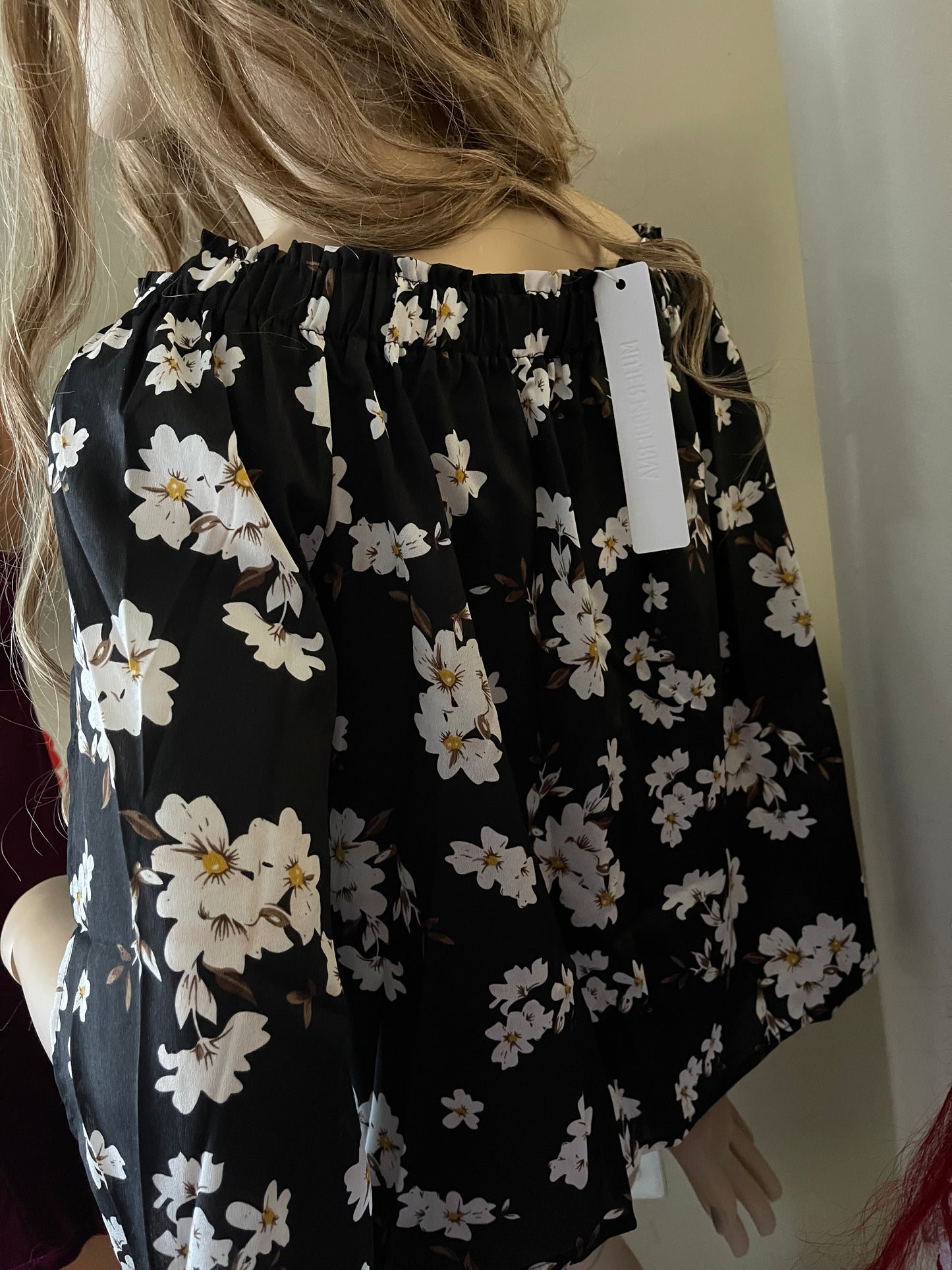 Blusa abierta de la manga size X-Large