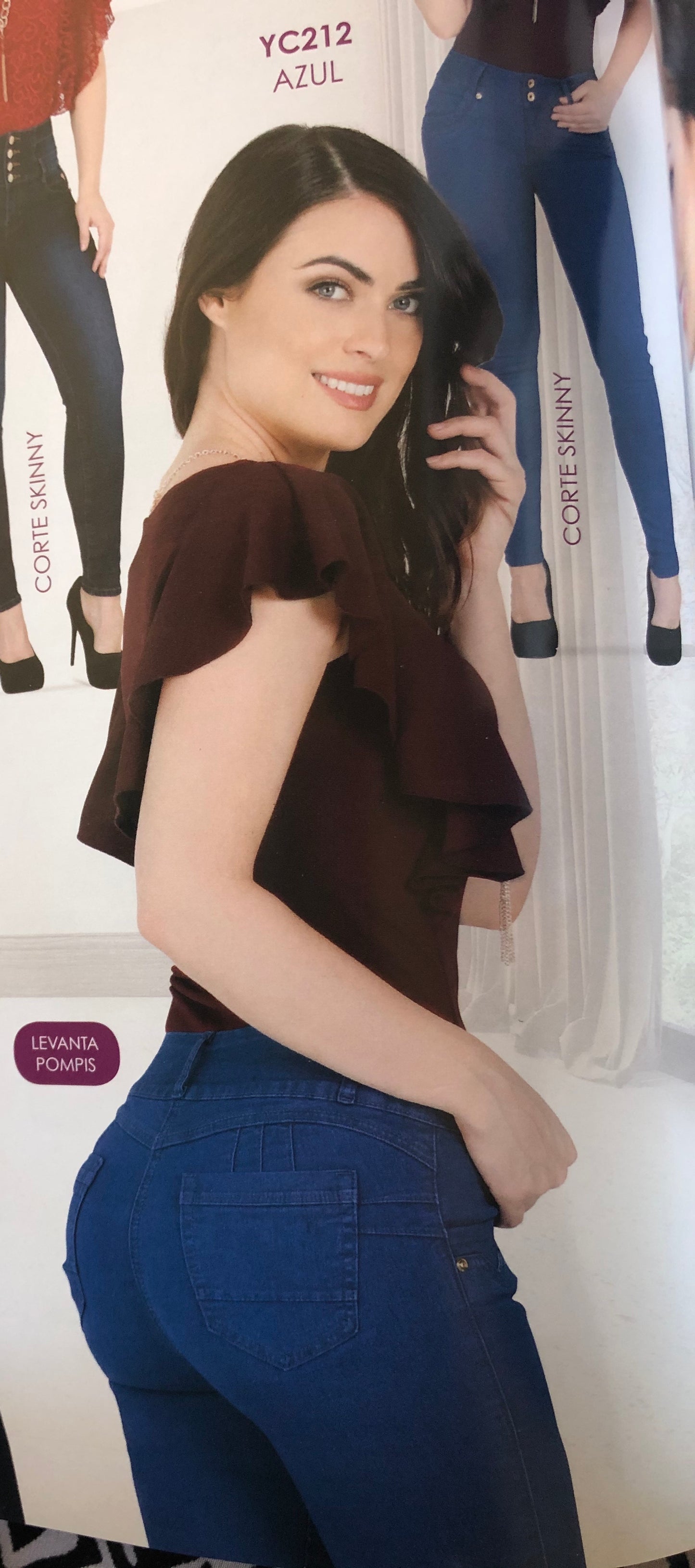 Pantalon levanta cola