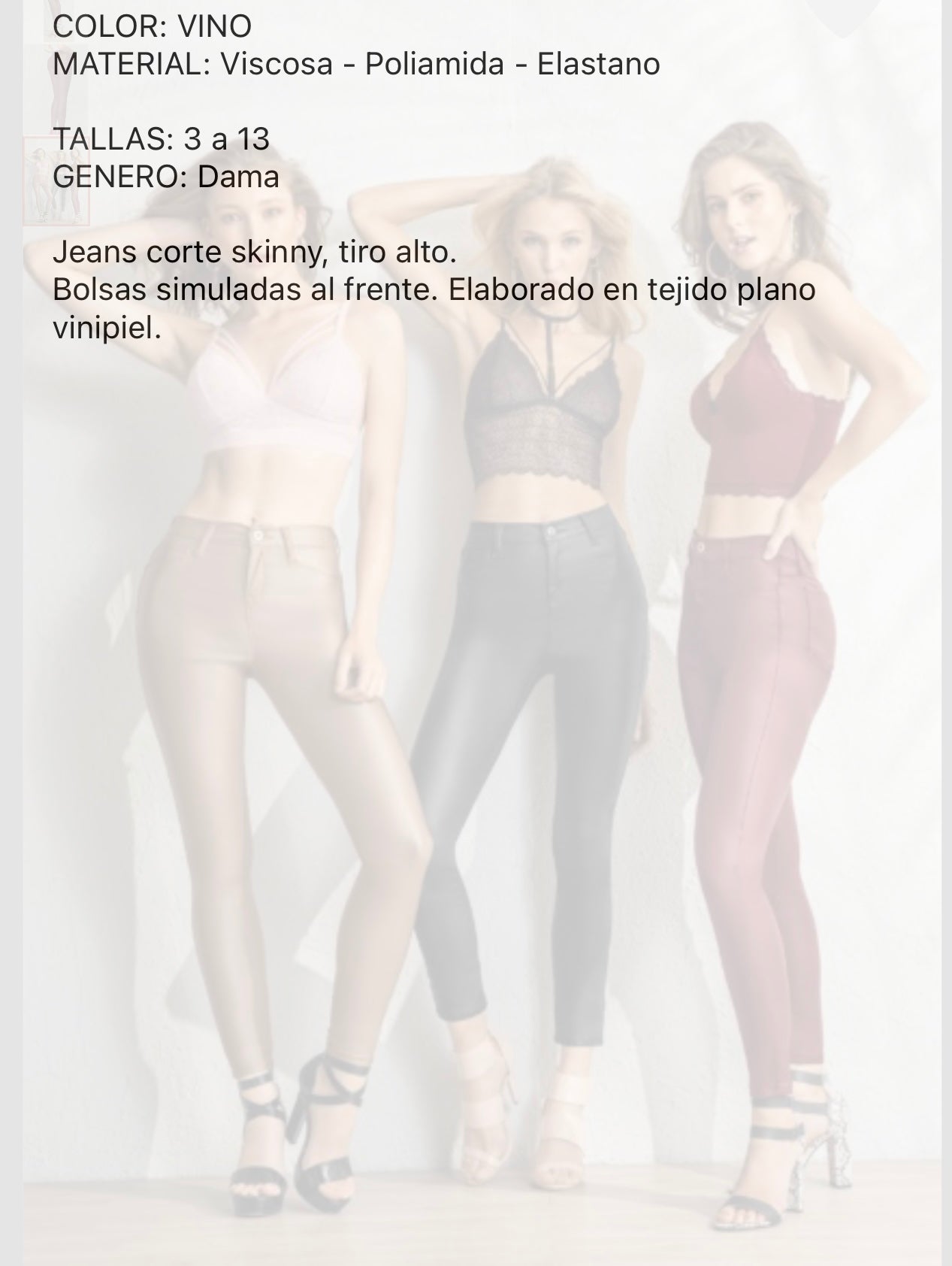 Pantalon para mujer