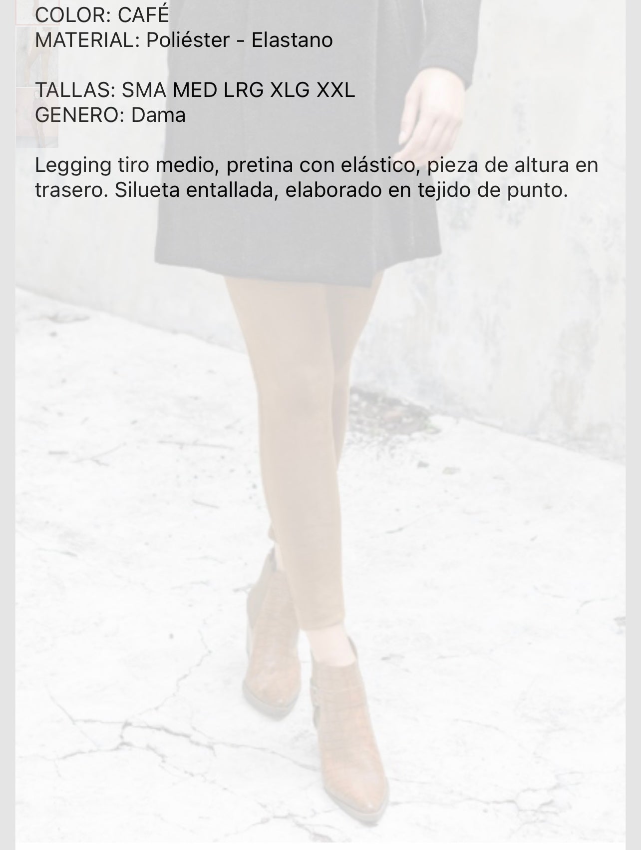 Legging para mujer