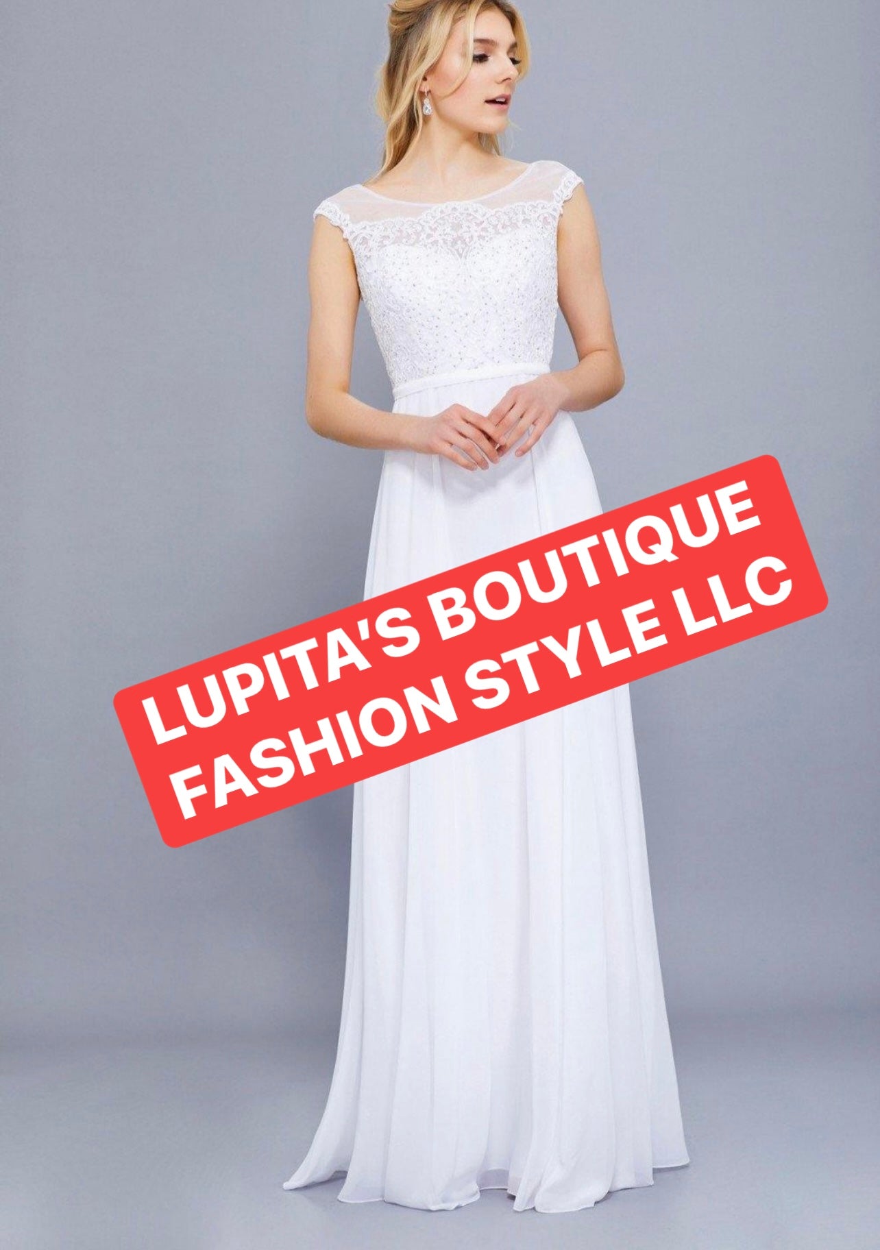 Vestido de novia largo