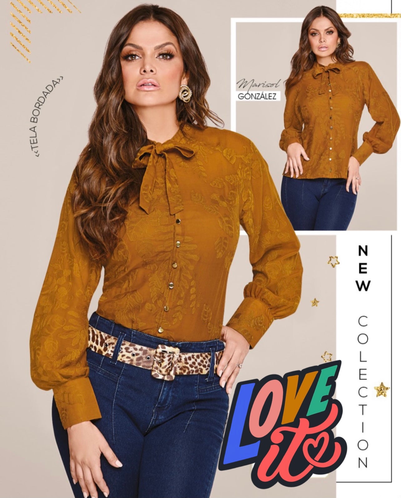 Blusa manga larga color mostaza size XLARGE