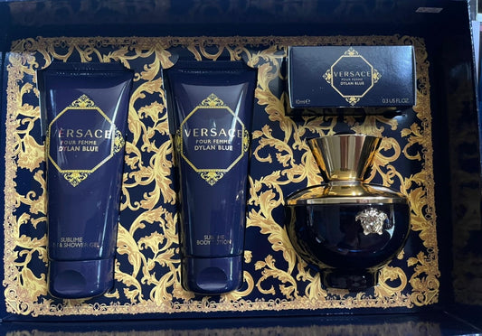 Perfume Versace set de 4 piezas