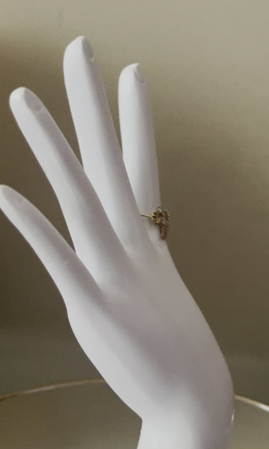 Anillo de oro para quinceañera