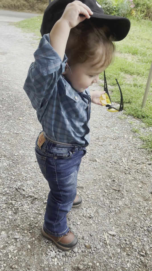 Camisa  vaquera para niño