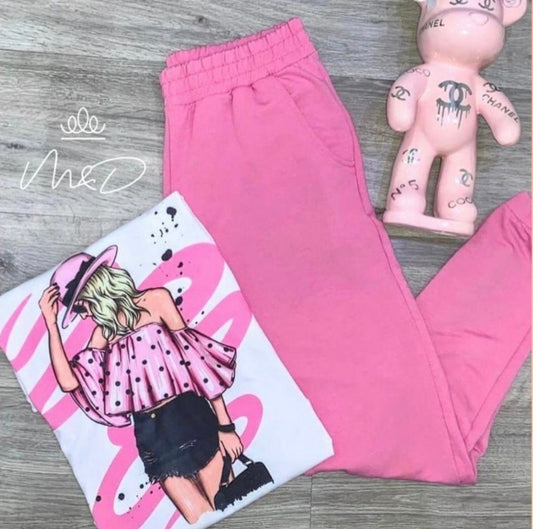 Pants deportivo set de 2 piezas