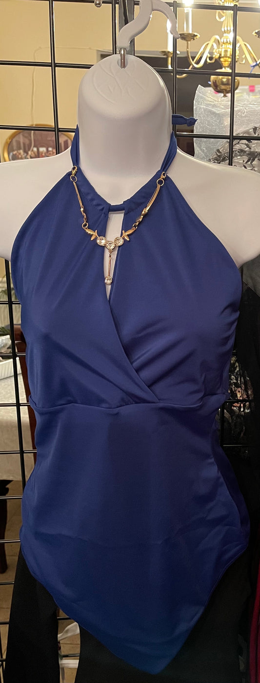 Pantyblusa color azul