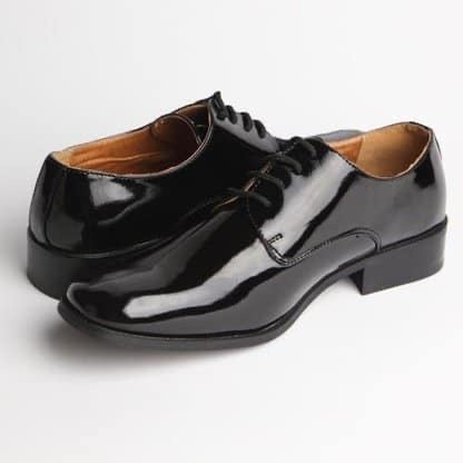 Zapatos de esmoquin para hombre, negros