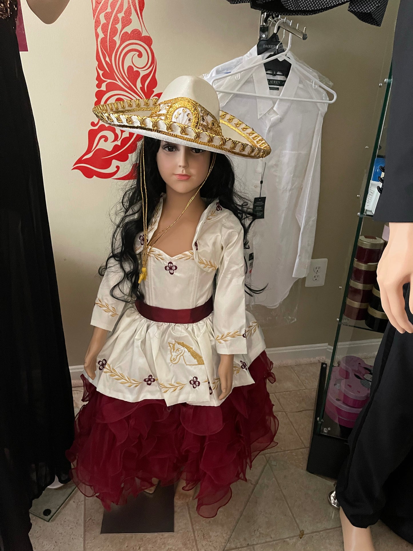 Vestido charro para Niña