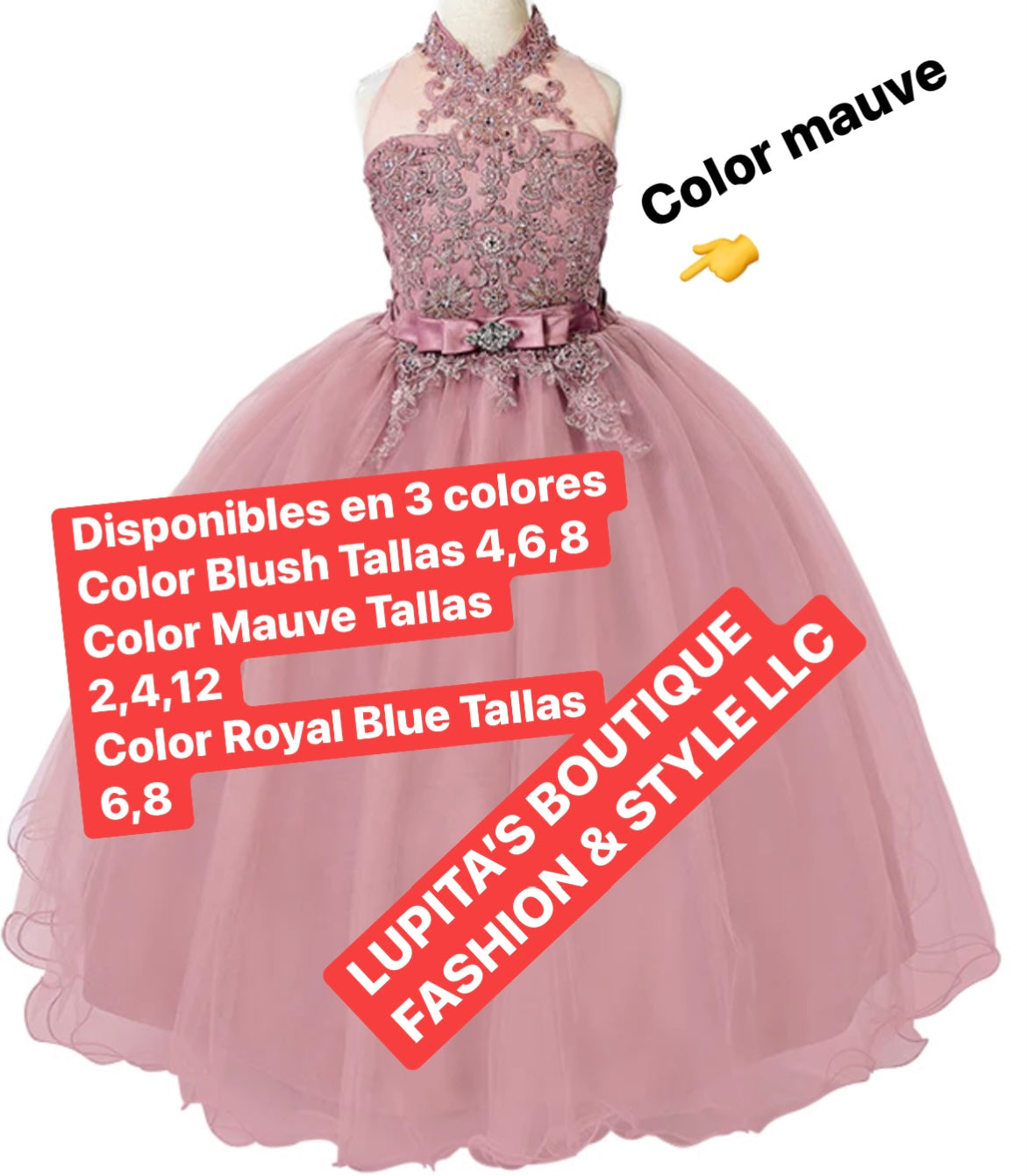 Vestido para niña