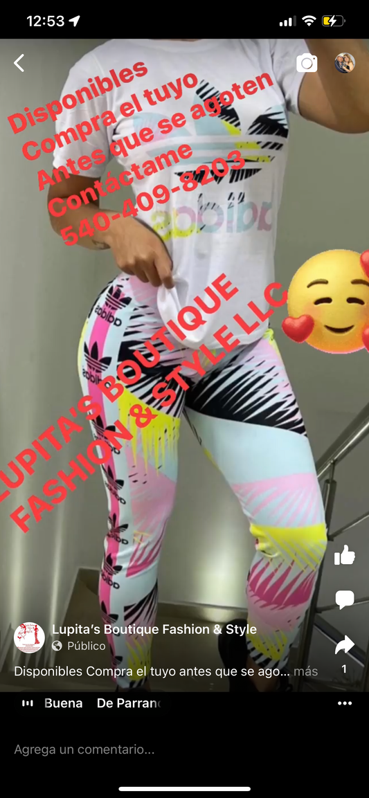 Leggings deportivo de 2 piezas