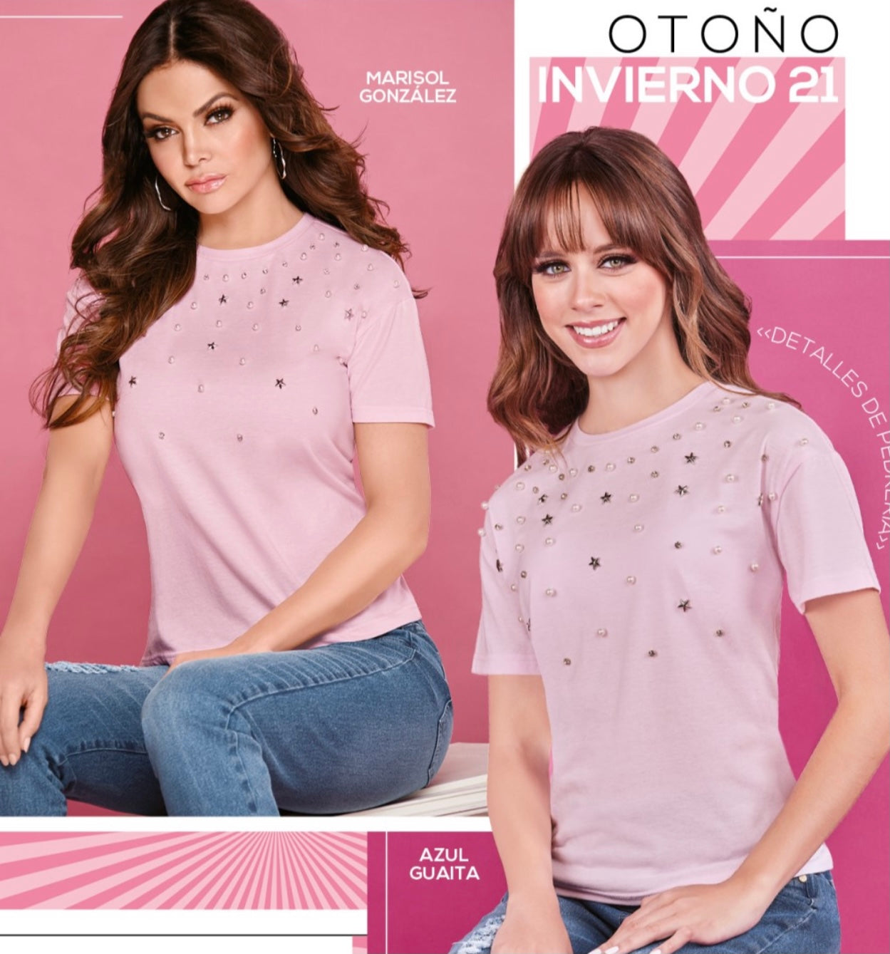 Blusa color rosa