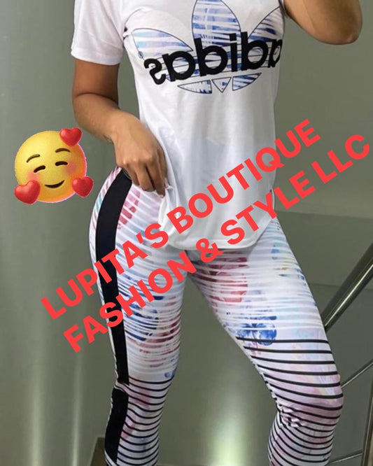 Leggings deportivo set de 2 piezas